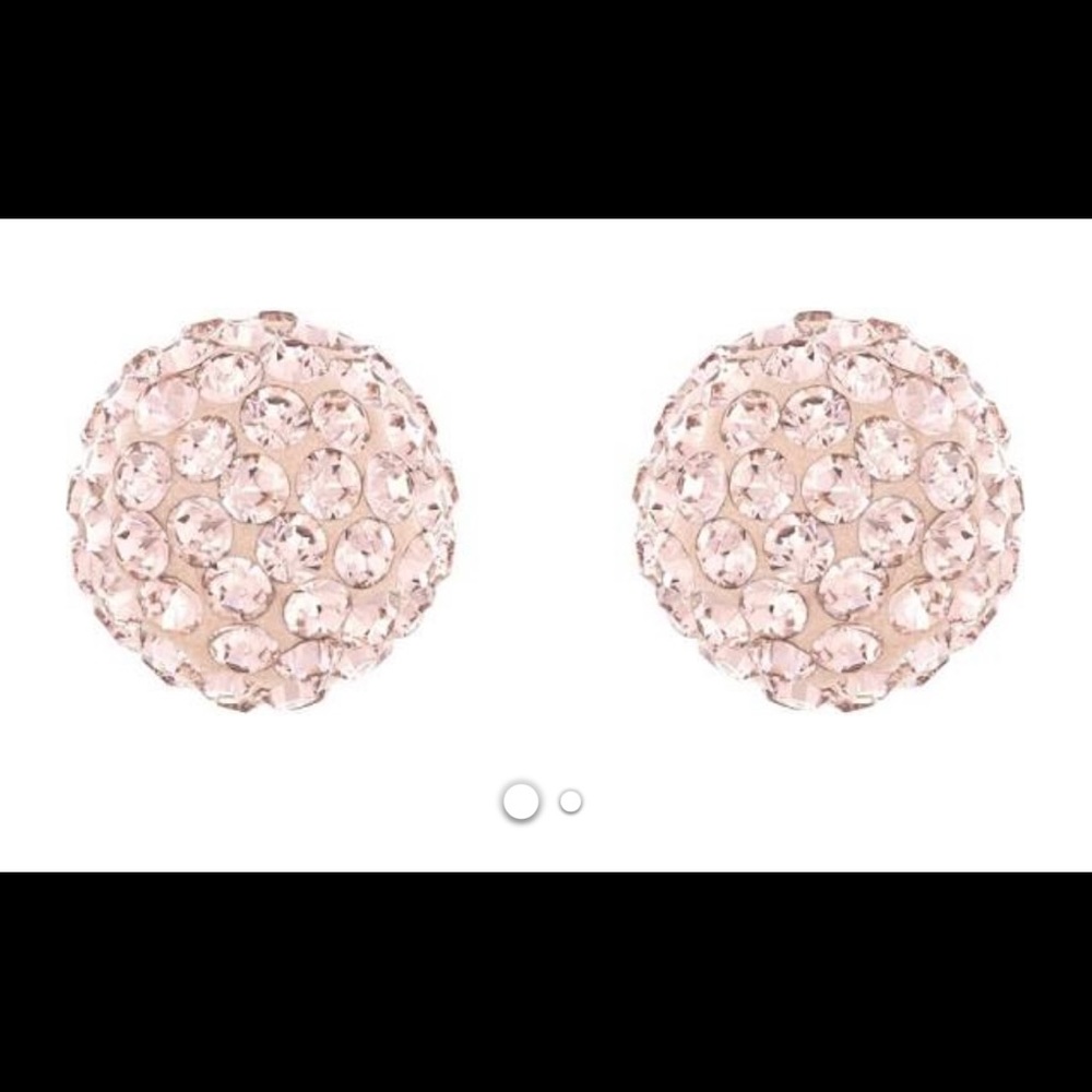 Swarovski Rose Gold Earrings